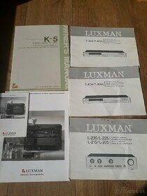 LUXMAN original katalog a brozury pre zberatela