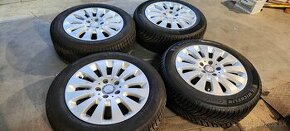 5x112 r16 Mercedes elektróny + celoročné pneu 205/55r16 - 1