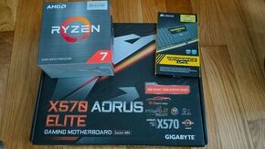 Ryzen 7 5800X3D + X570 Aorus Elite + 32GB Corsair Vengeance