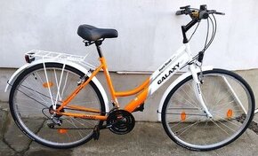 Dámsky cestný mestský bicykel GALAXY 19 rám 28 kolesá