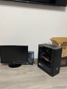 Herny pc + monitor i5 4460 Gtx 1660 Super 8gb ram