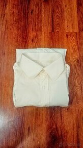 Pánska košeľa ( vanilková ) - 1