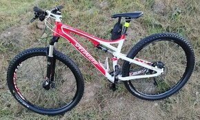 Horsky bicykel celoodpruzeny pneu 29 ram L