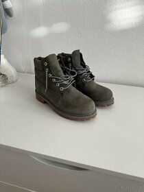 3x obuté, originál čižmy Timberland, veľkosť 34,5 - 1