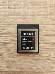 Pamäťová karta Sony XQD G 64 GB (440R/400W)