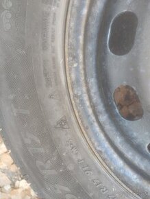 Zimné pneumatiky s diskami 195/60 R15 ford focus