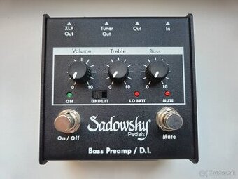 Sadowsky SBP-1 V2 - Bass Preamp / DI