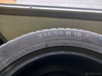 235/55 r18 zimne continental