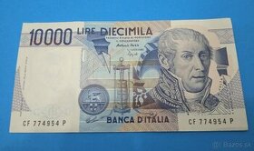 Bankovka ITÁLIE - 10.000 Lire 1984 - 1