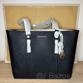 Dámska kabelka Michael Kors Jet Set Travel LG Black