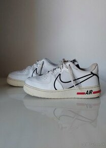 Nike Air force 1 react, biele tenisky