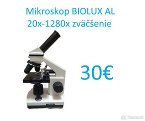 Mikroskop BIOLUX AL 20x-1280x zväčšenie