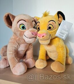 Simba a Nala plyšová hračka original Disney/The Lion King