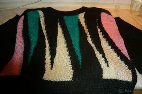Dámsky pletený pulover , sveter - 1