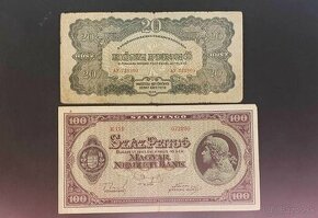 pengo madarske bankovky - 1
