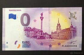 0 Euro Sovenir Bankovky POĽSKO POLAND POLSKA 2019-2021 - TOP