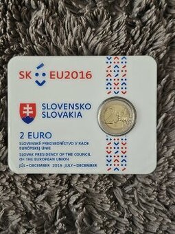 2€ Coincard 2016 Čičmanský vzor