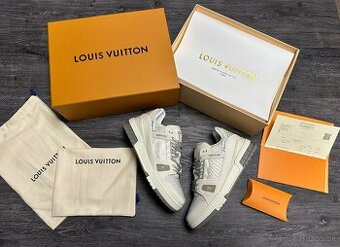 Louis Vuitton tenisky Grey Komplet balenie