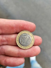 Grecka 1eurovka minca