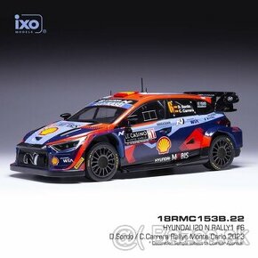 Modely Hyundai i20 Rally1 1:18 IXO