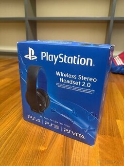 Predám sluchadlá PS4 Sony Wireless Stereo Headset 2.0