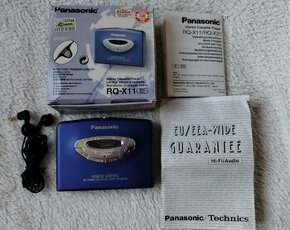 Walkman Panasonic RQ-X11 modry ORIGINAL KRABICA