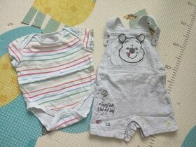 Disney baby by Primark UK body a nohavice na traky