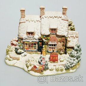 Vianočný Lilliput Lane - domček, miniatúra - Hračkárstvo