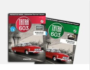 Kompletné diely Tatra 603 - DeAgostini