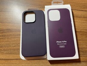 Apple Silicone Case iPhone 14 Pro Elderberry