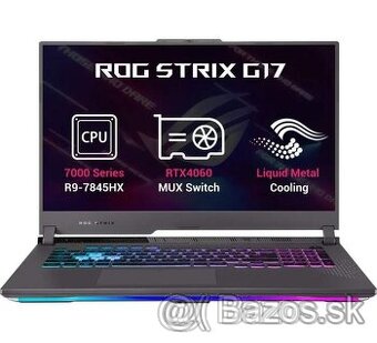 ASUS ROG Strix G17 G713PV-LL045 sivý