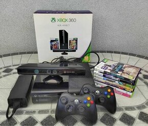 Na predaj: Xbox 360 + Kinect + 2 ovládače + 7 hier - 100€