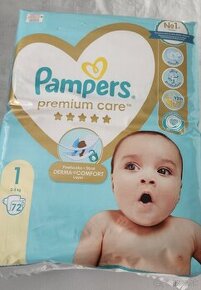 Plienky pampers premium care 1