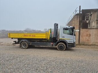 Mercedes Atego 1222, kontajnerový nosic,Automat