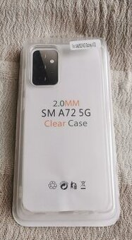 Obal zadný na Samsung a32 5g a A72 priesvitný