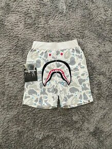 Bape Shark Galaxy Camo Shorts - Glows in the Dark