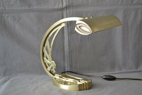 Art - deco elektrická lampa