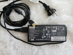 originálny adaptér pre ntb Lenovo , žltá hranatá konc. 135W - 1