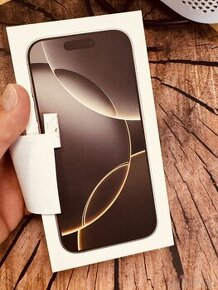 iPhone 16 pro 128 naTurul Titan zabalený záruka