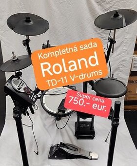 Roland TD-11 V-drums - komplet sada za výbornú cenu.