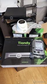 IP kamerovy systém TIANDY 3kamery+NVR+HDD