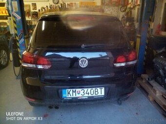 PREDAM ZADNY KUFOR GOLF 6