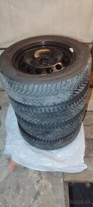 215/60 R16 zimné pneumatiky, disky 5x112 r16