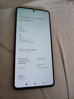 xiaomi redmi note 12 pro 5g 128gb dual sim na predaj