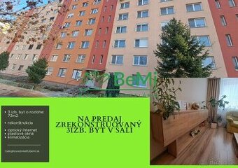 3-izbový byt - 73 m², sídlisko Váh, rekonštrukcia, Šaľa ID 0