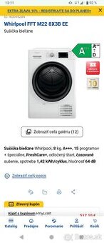 Whirlpool sušička - 1