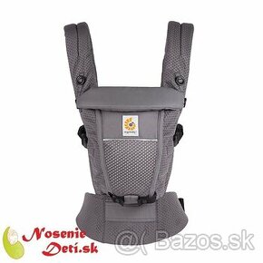 Ergobaby Adapt detský nosič SoftFlex Mesh Graphite Grey - 1