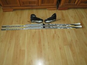 Predam bezkovy set,SALOMON,163 cm,SNS,c.38,supiny - 1