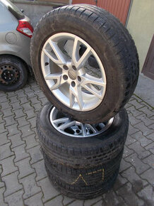 Elektróny Audi Q3 + 215/60R17 - 1