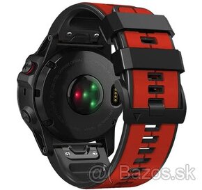 Remienok Easyfit pre Garmin Fenix 3,5X,6X,7X,26mm,RED-Black